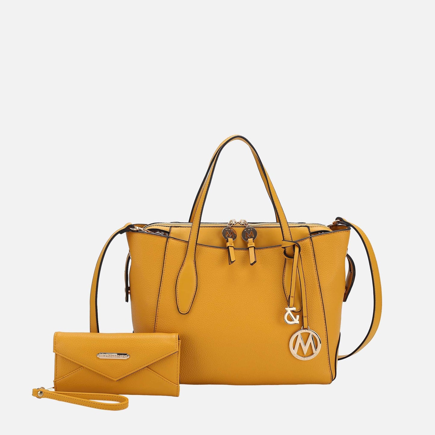 MKF Collection by Mia K. - Bruna Tote Bag and Wallet Set