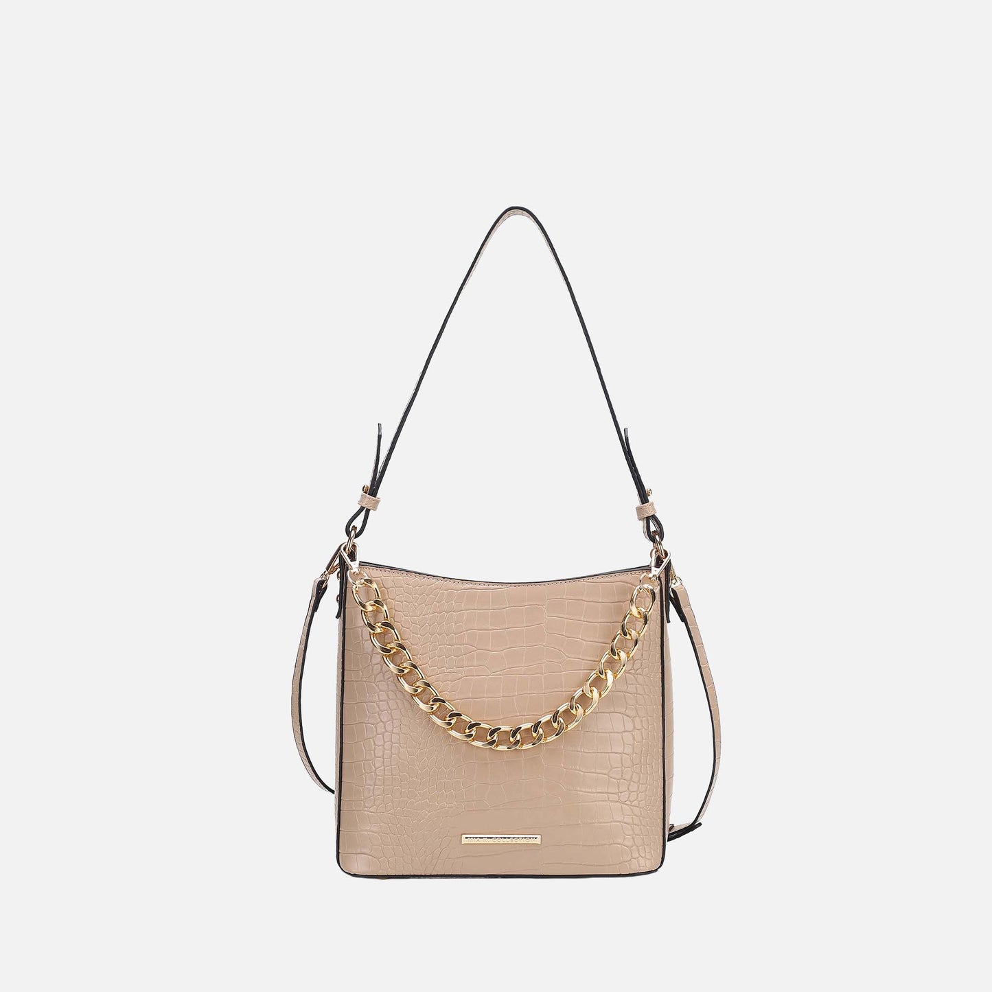MKF Collection by Mia K. - Bizzy Embossed Shoulder Bag