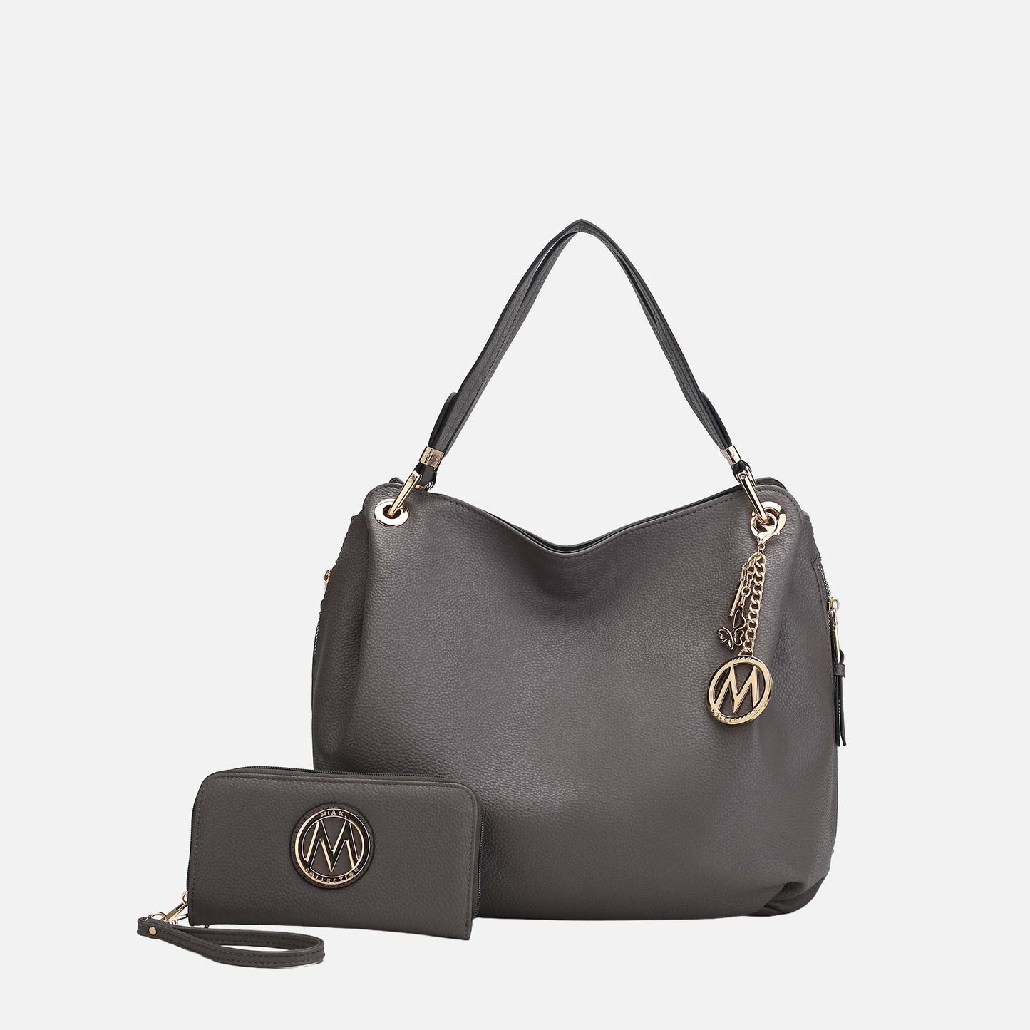 MKF Collection by Mia K. - Fabienne Hobo Bag and Wallet Set