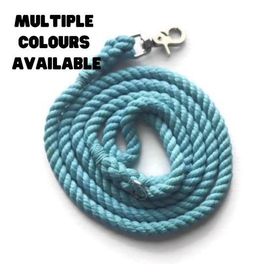 Single Color Rope Dog Leash