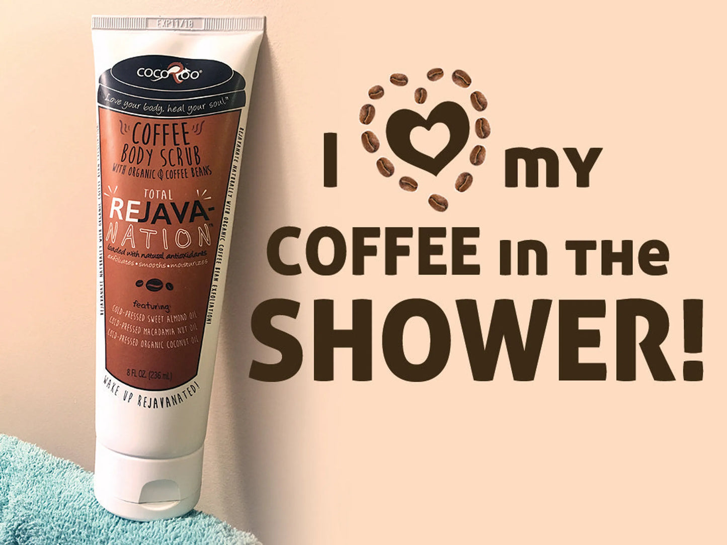 CocoRoo Total ReJAVAnation Coffee Scrub