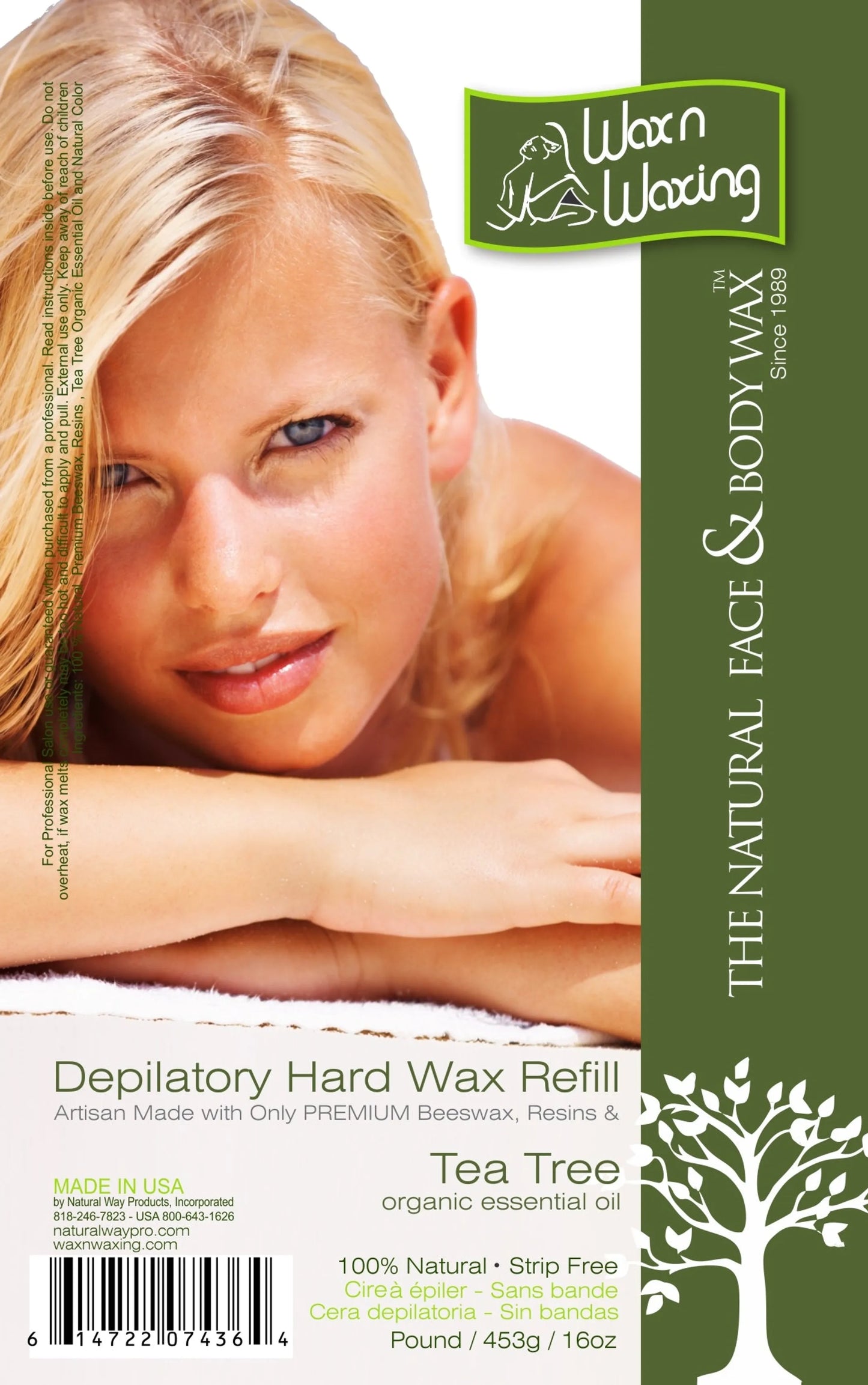 Wax n Waxing Depilatory Hard Wax - Refill