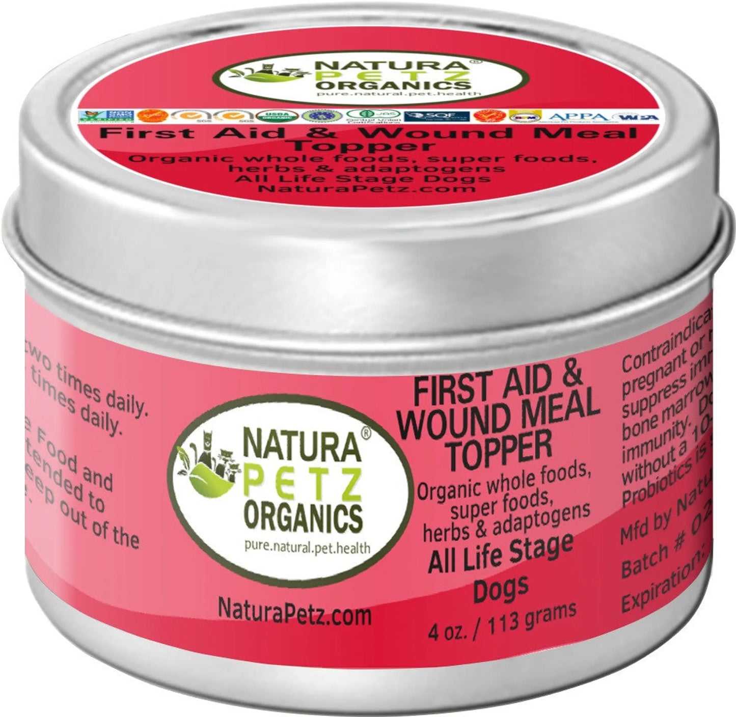 First Aid & Wound Meal Topper For Dogs And Cats* - Internal And External First Aid Remedy*