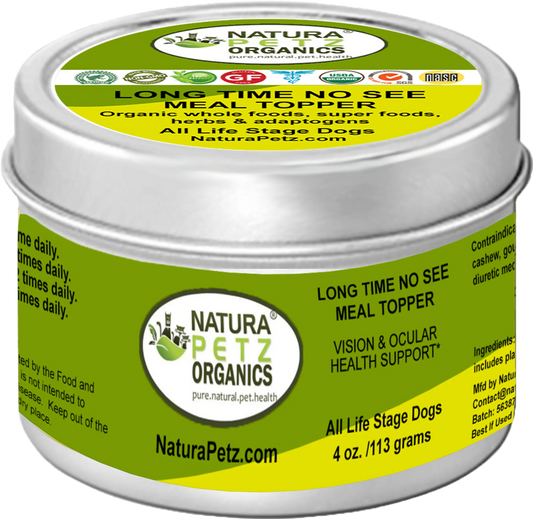 Long Time No See Meal Topper* Vision & Ocular Health Support* In Dogs And Cats*