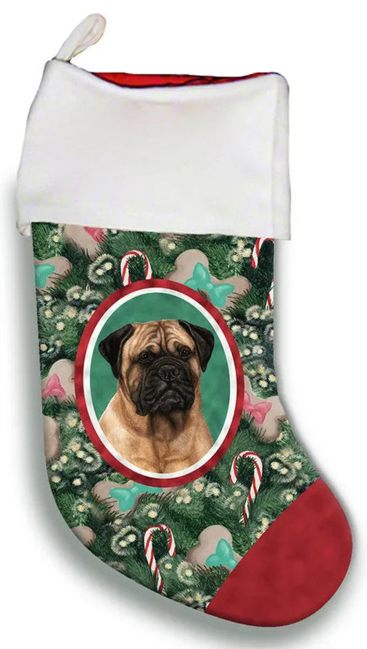 Bull Mastiff - Best of Breed Christmas Stocking..