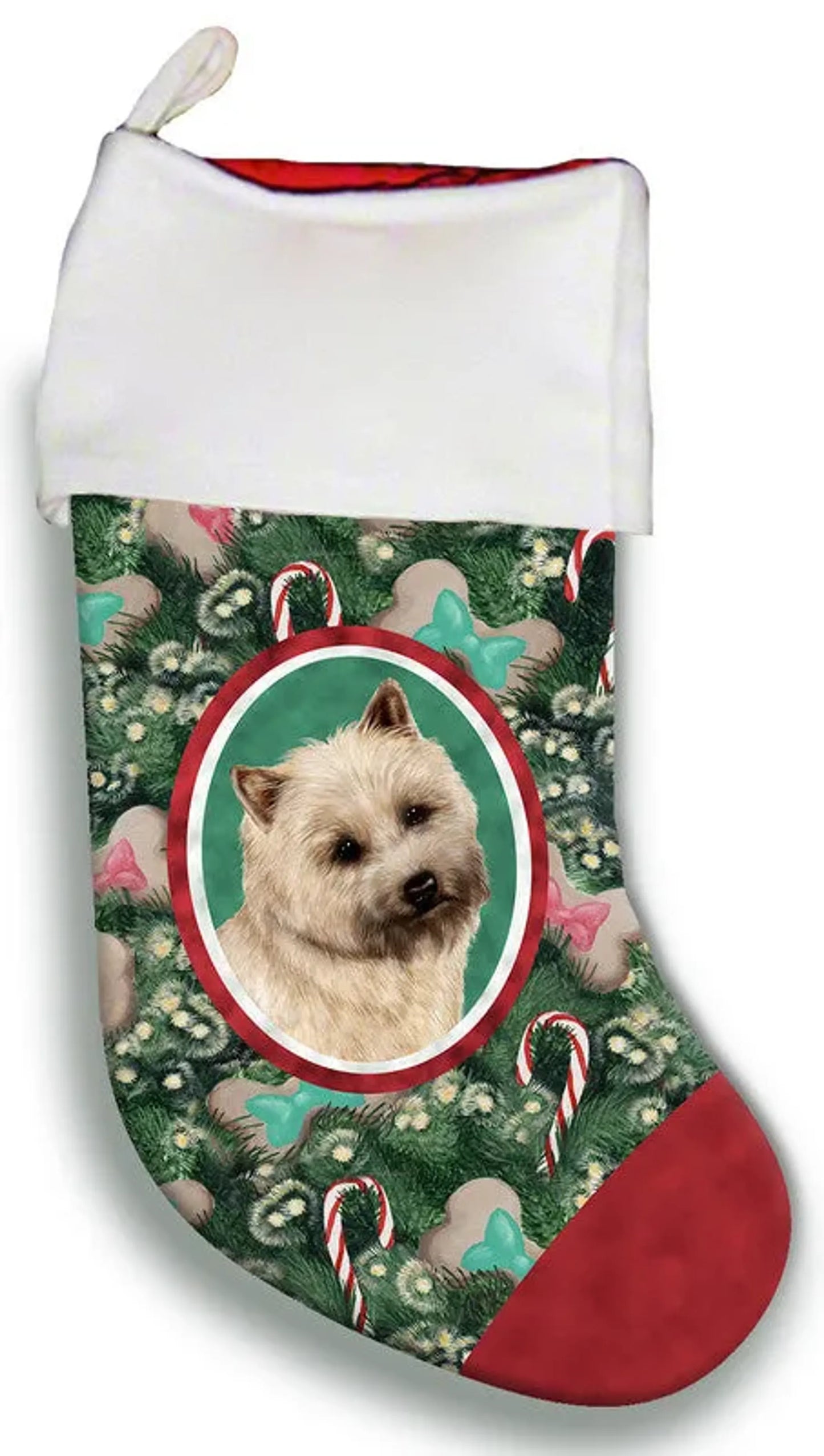 Cairn Terrier Wheat - Best of Breed Christmas Stocking