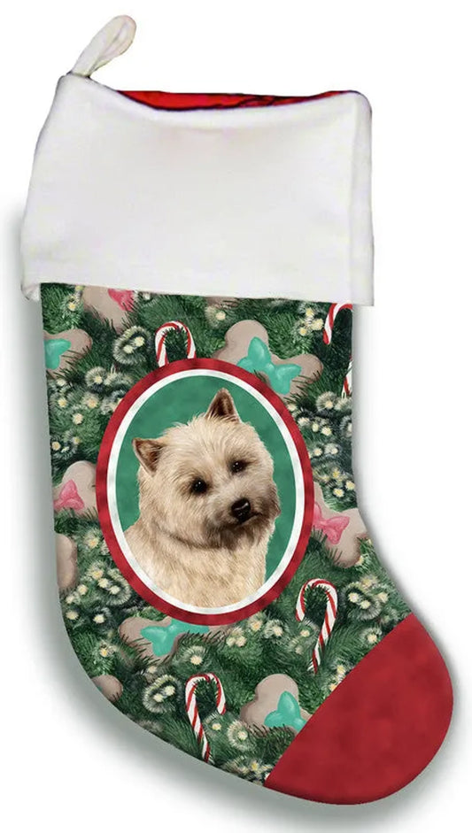 Cairn Terrier Wheat - Best of Breed Christmas Stocking
