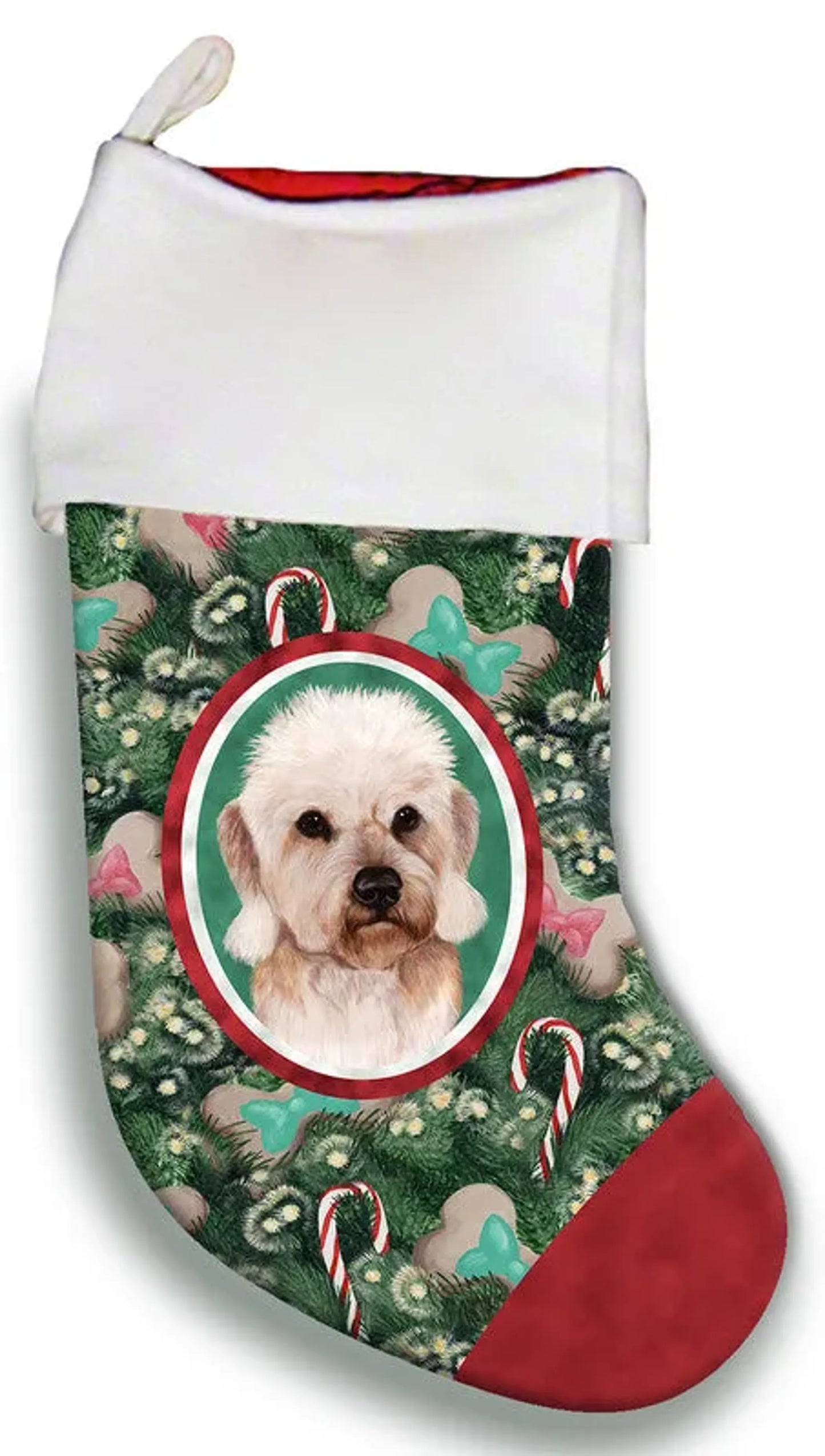 Dandi Dinmont Terrier Mustard - Best of Breed Christmas Stocking