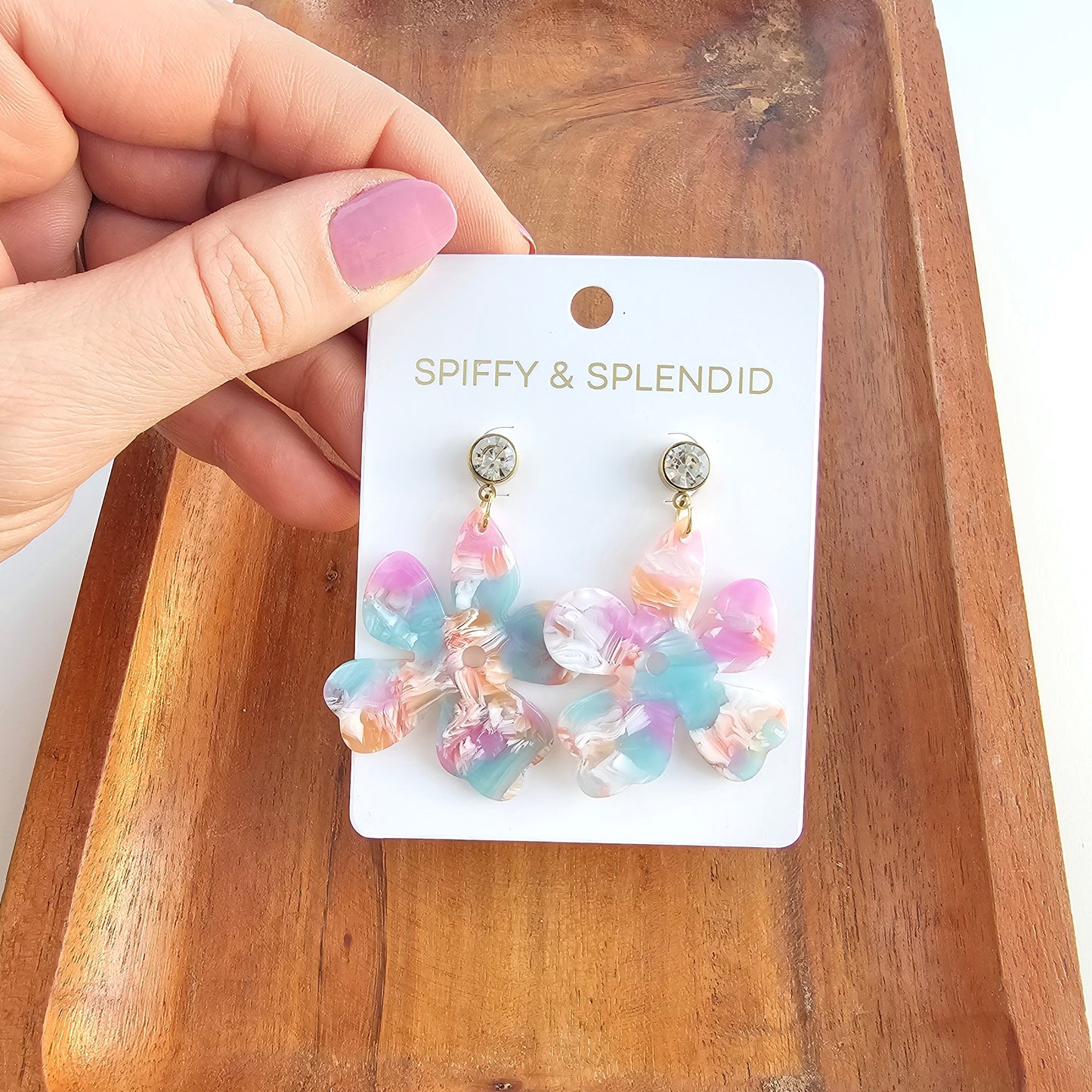 Petunia Earrings - Afterglow