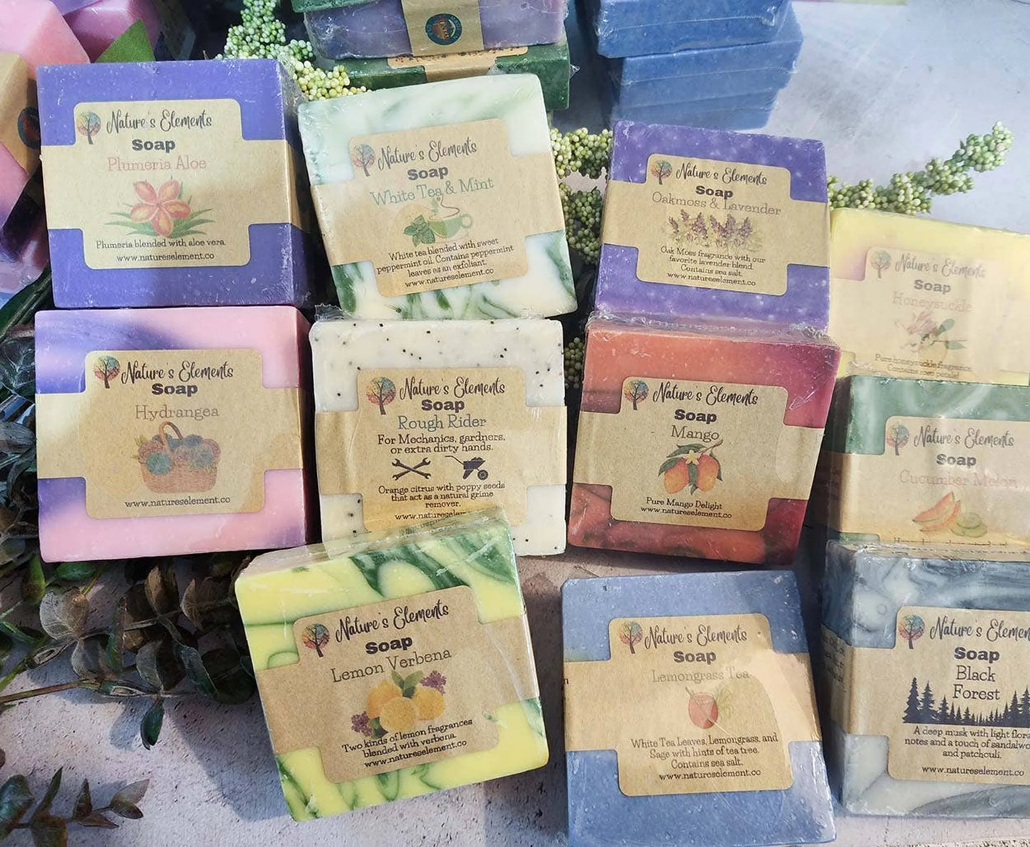 White Tea & Mint Handcrafted Soap