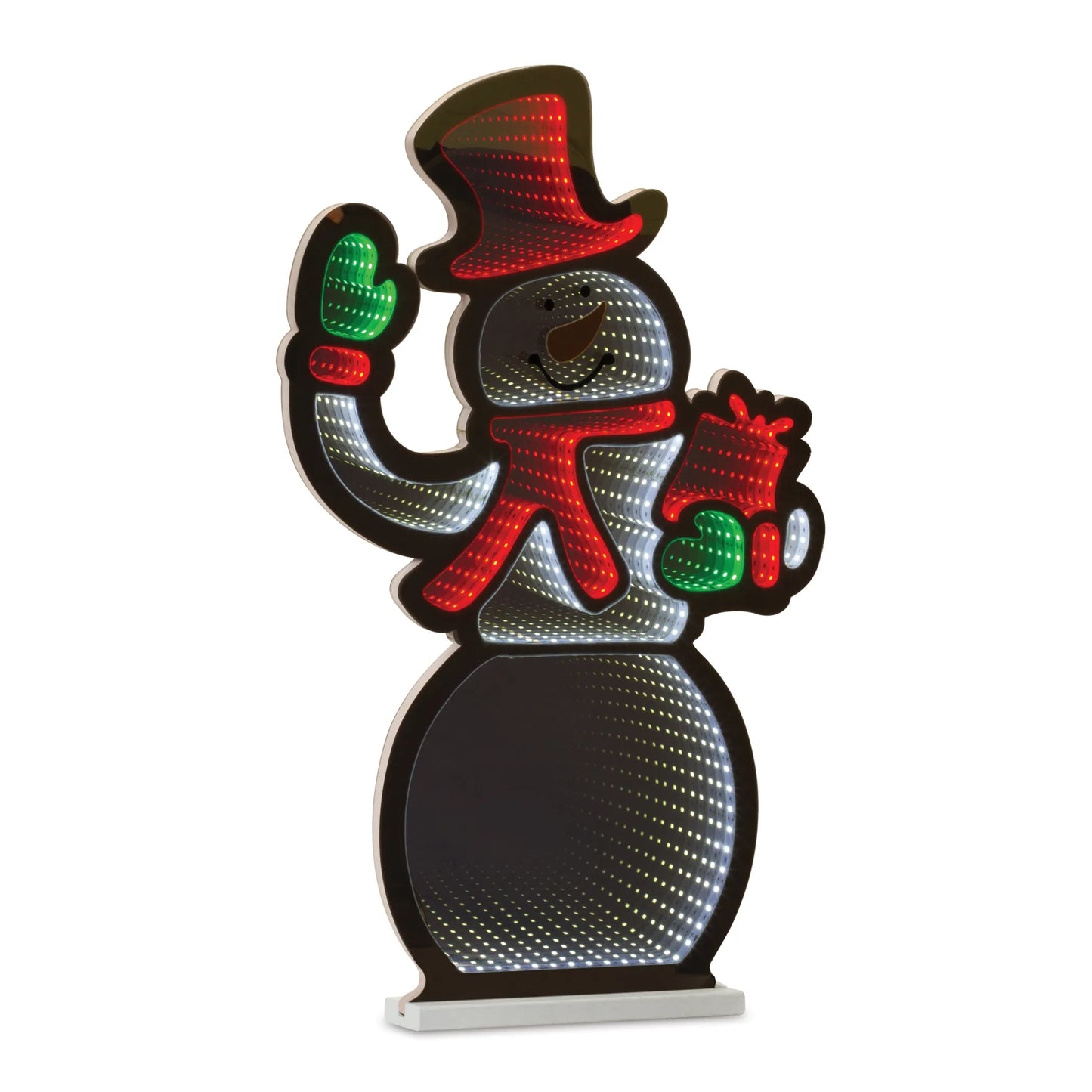 Snowman Infinity Light Display