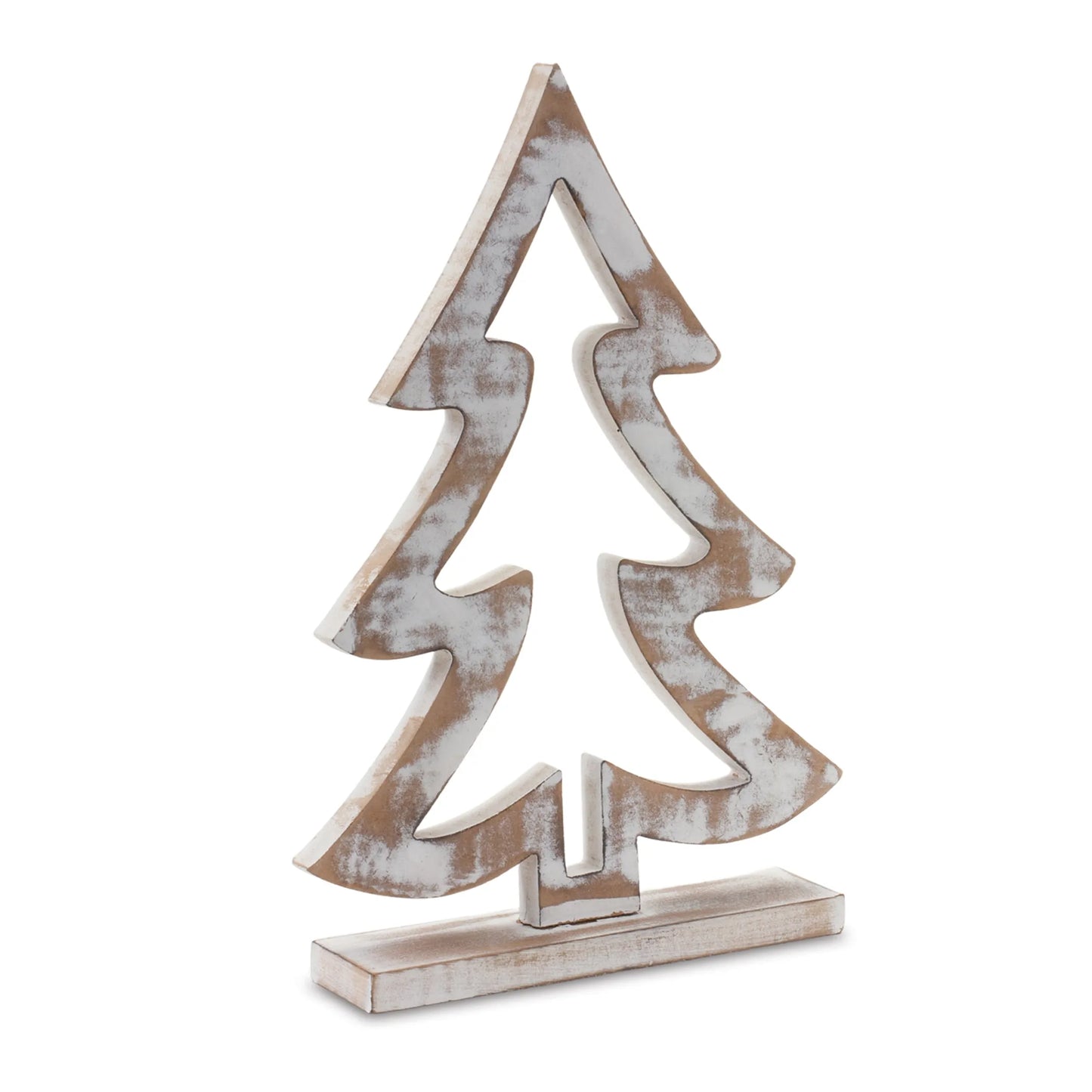Wood Pine Tree Outline