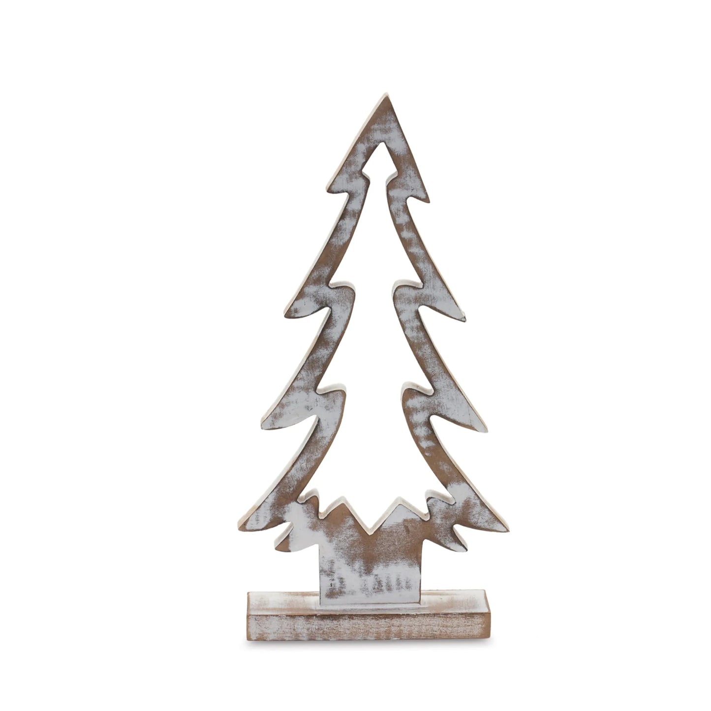 Wood Pine Tree Outline