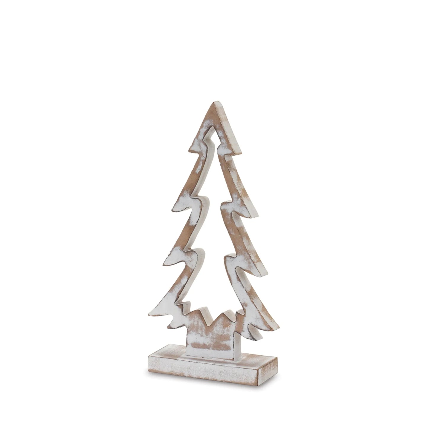 Wood Pine Tree Outline