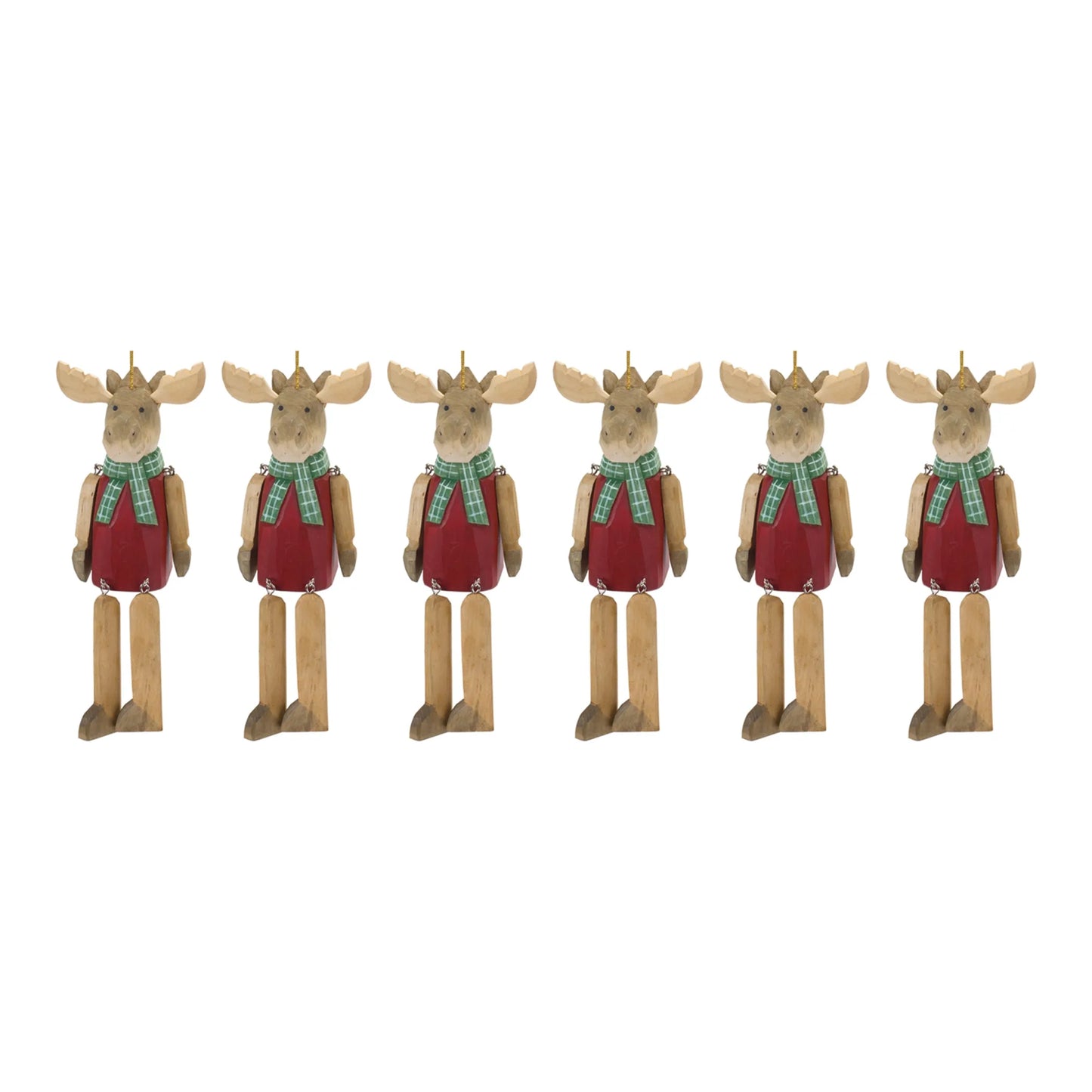 Dangle Moose Ornament