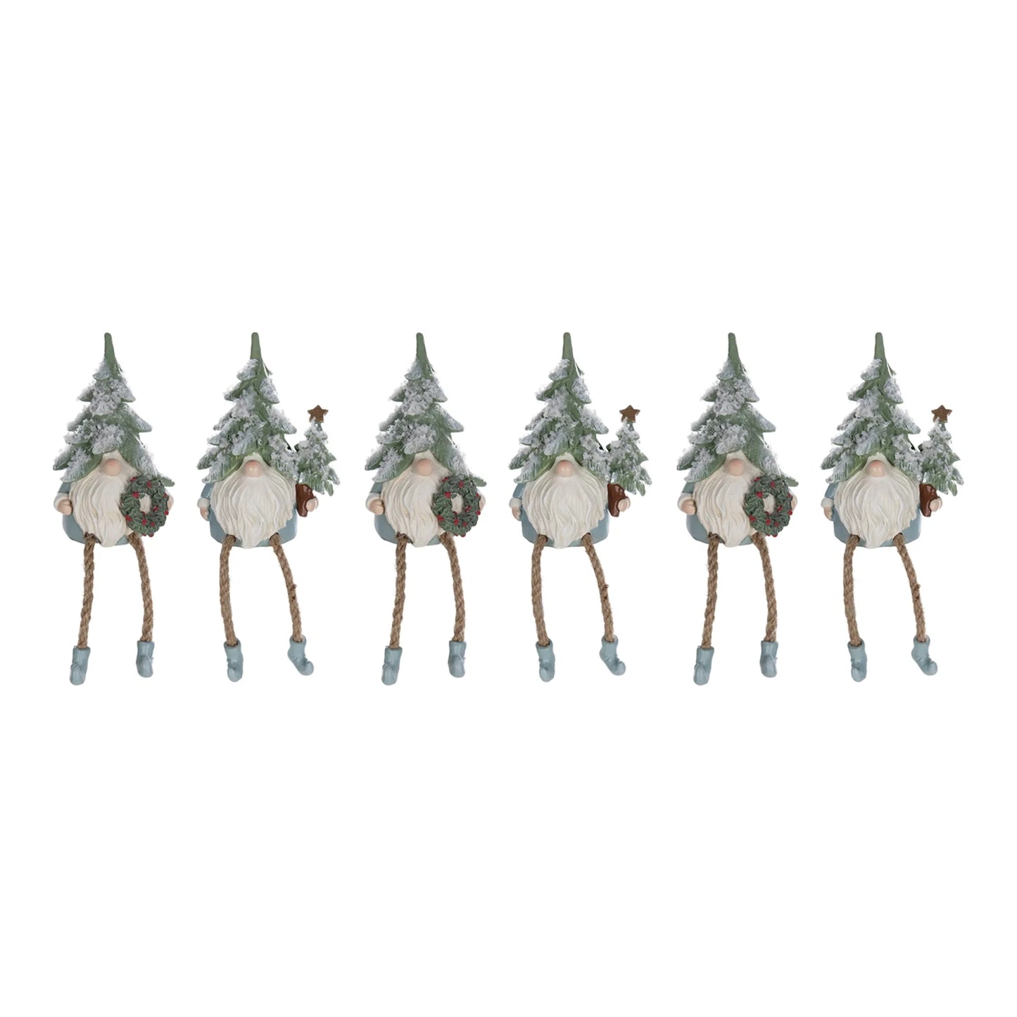 Pine Tree Gnome Shelf Sitter Figurine