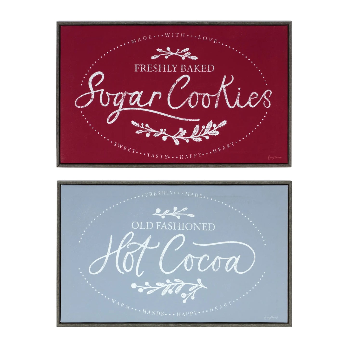 Winter Cookies and Cocoa Wall Sign