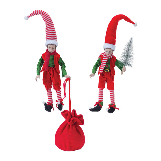 Vintage Elf Shelf Sitter
