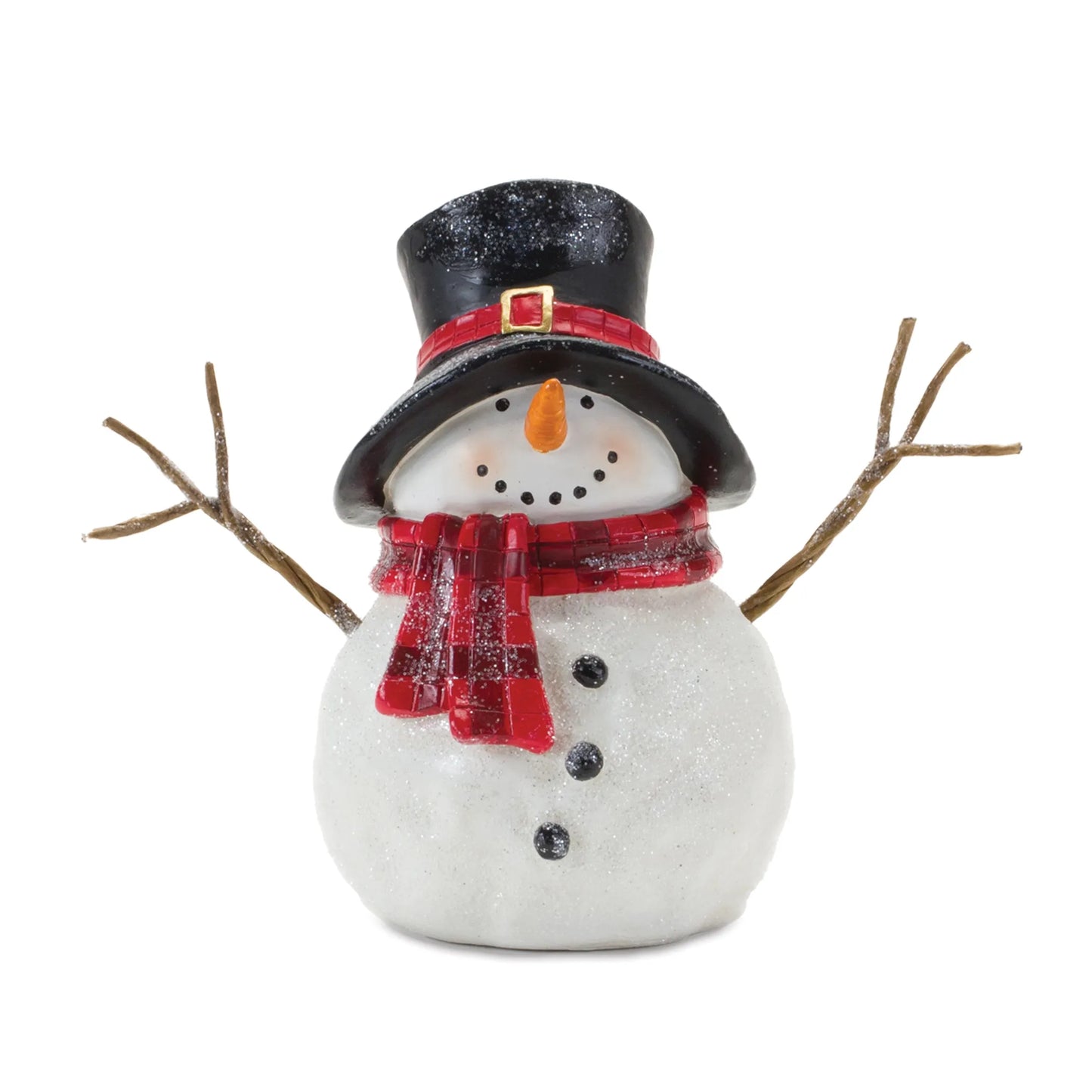 Snowman with Scarf Figurine