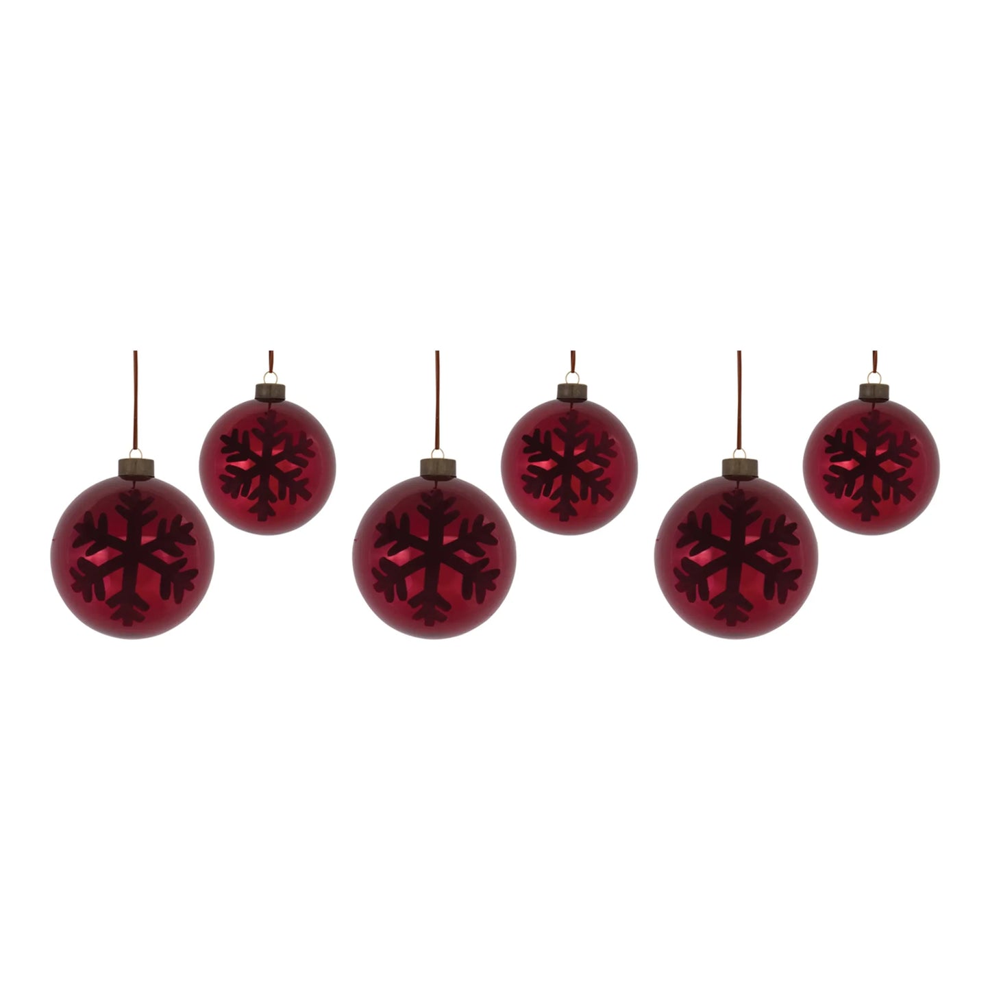 Snowflake Ball Ornament