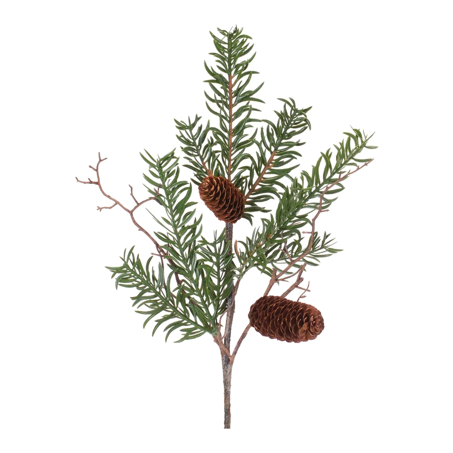 Pine Spray - Materials: Plastic | Décor style: Traditional