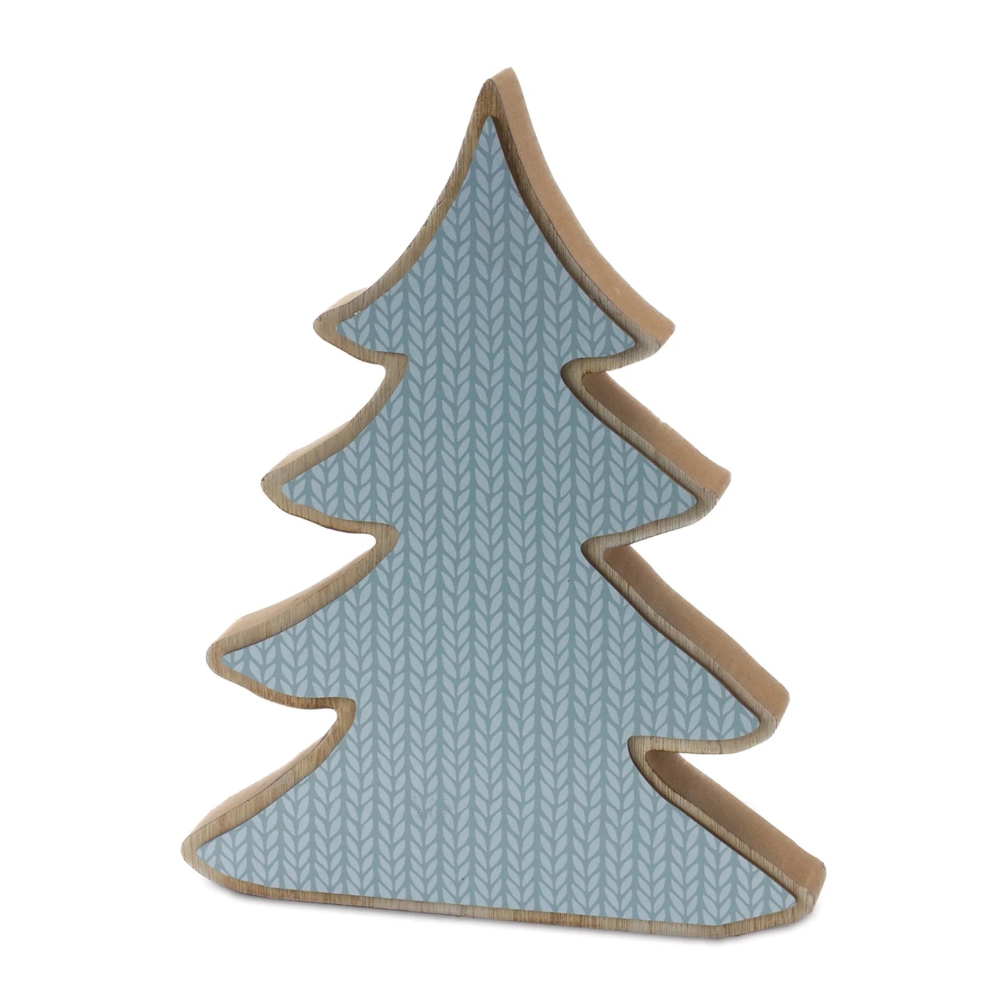 Wood Pine Tree Decor