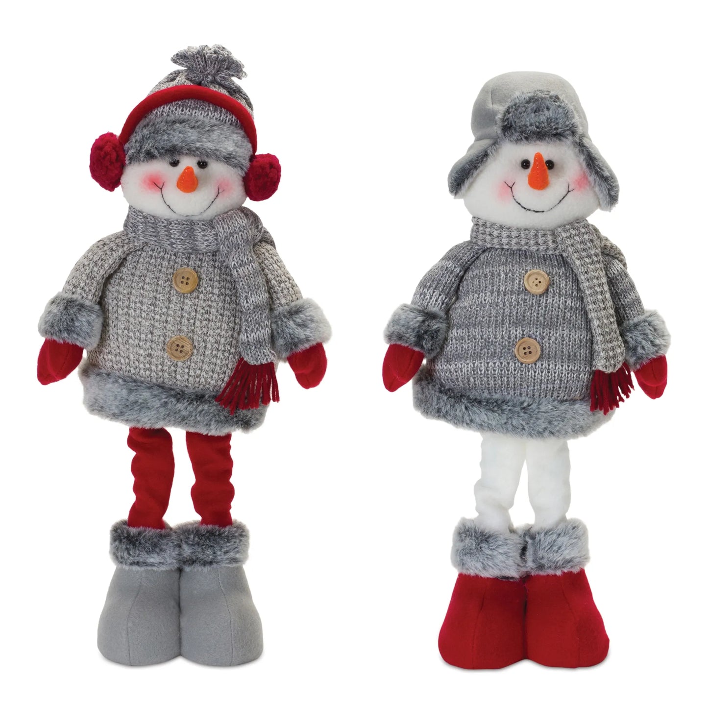 Plush Snowman Decor