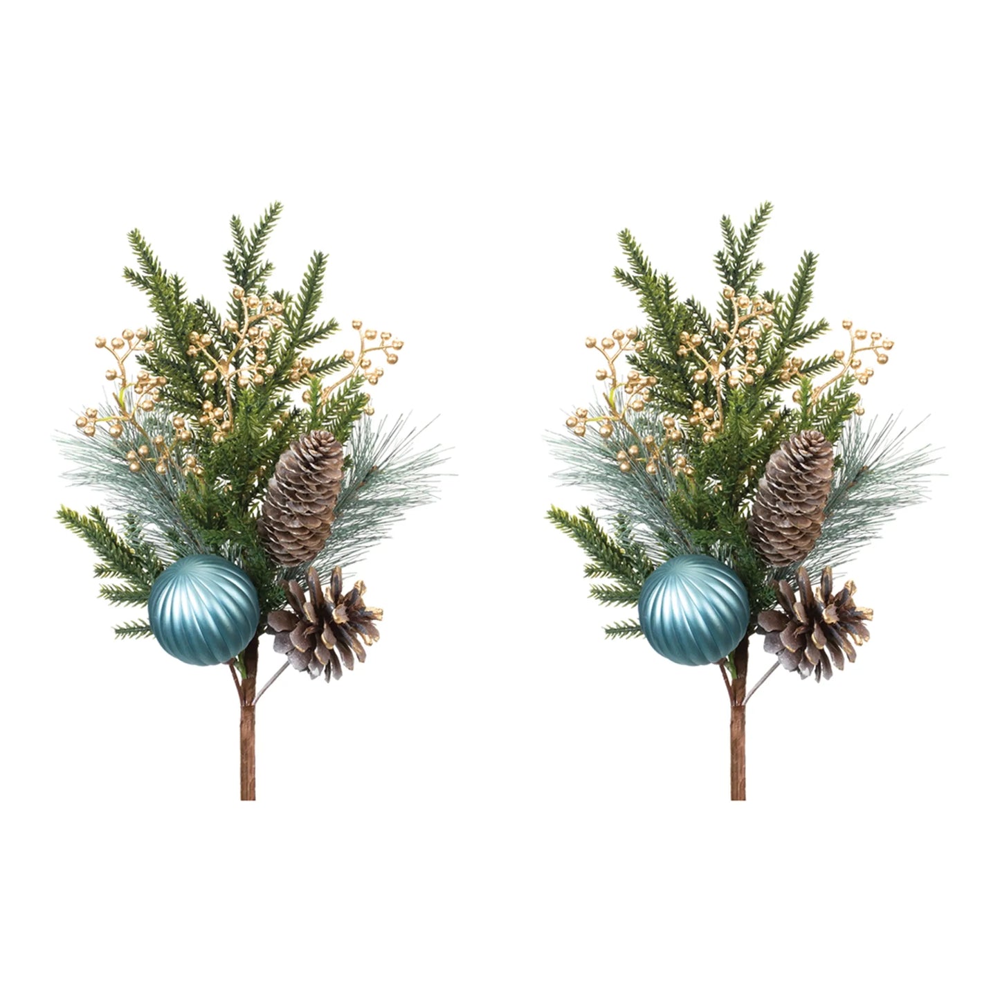Pine Spray w/Ornament