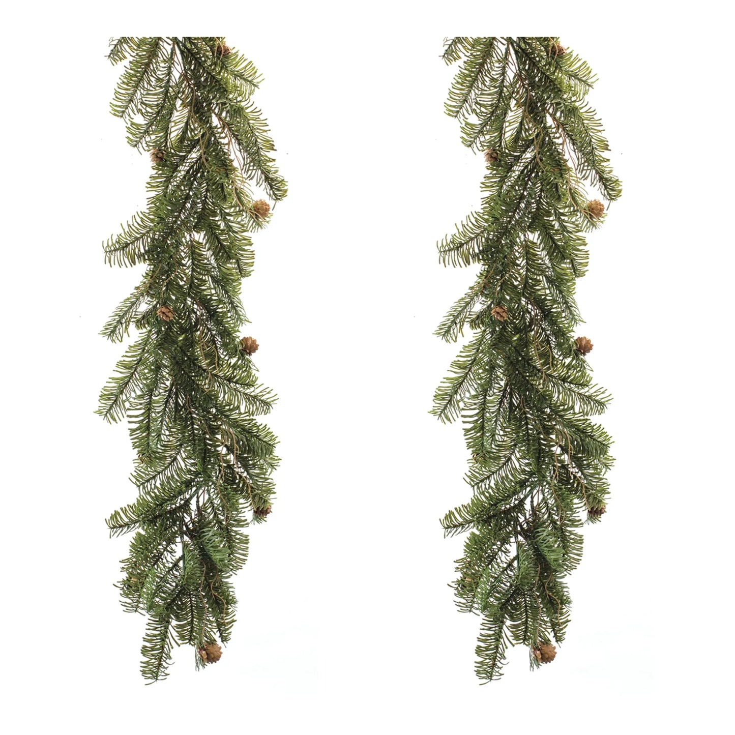 Pine Cone Twig Garland