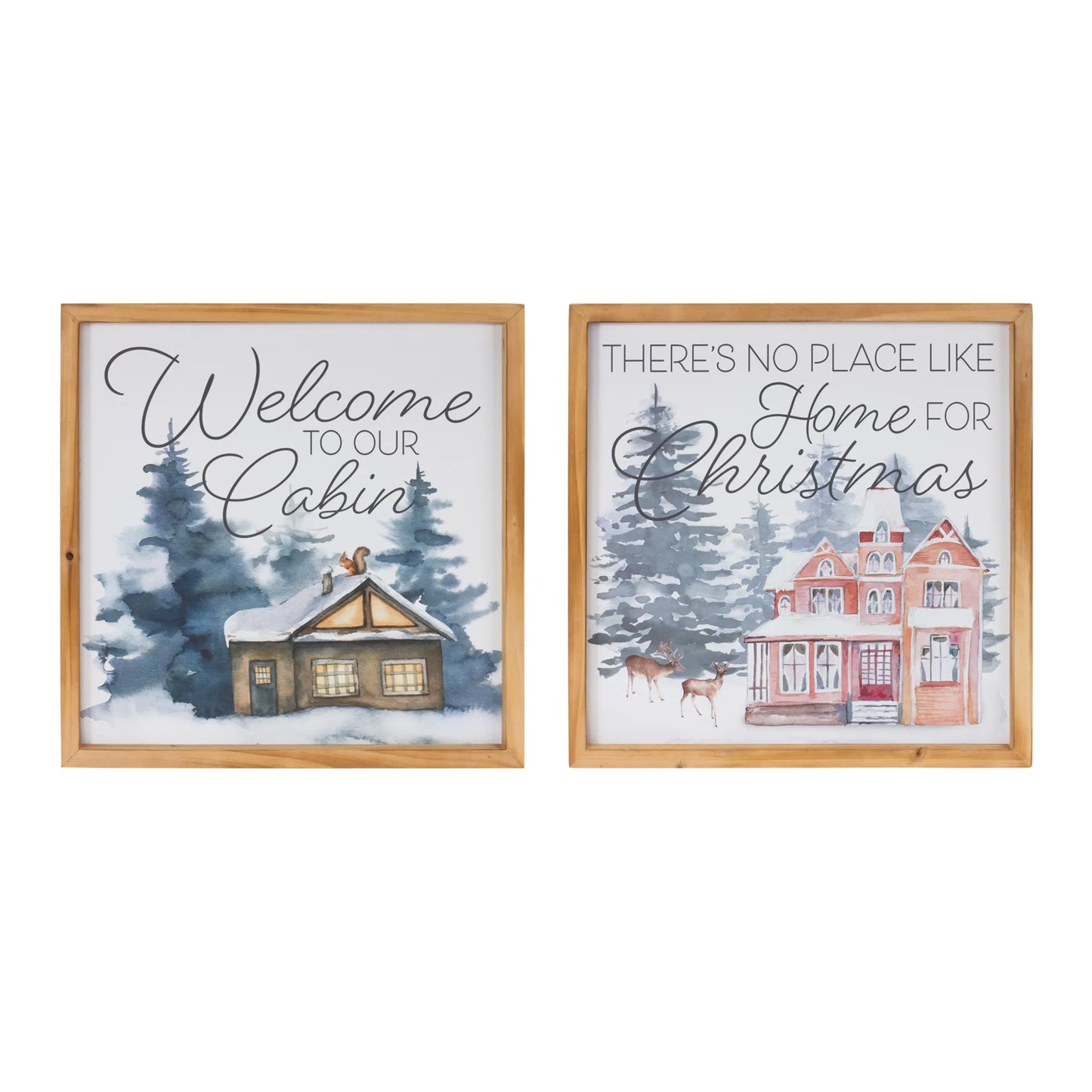 Welcome Home Holiday Wall Art