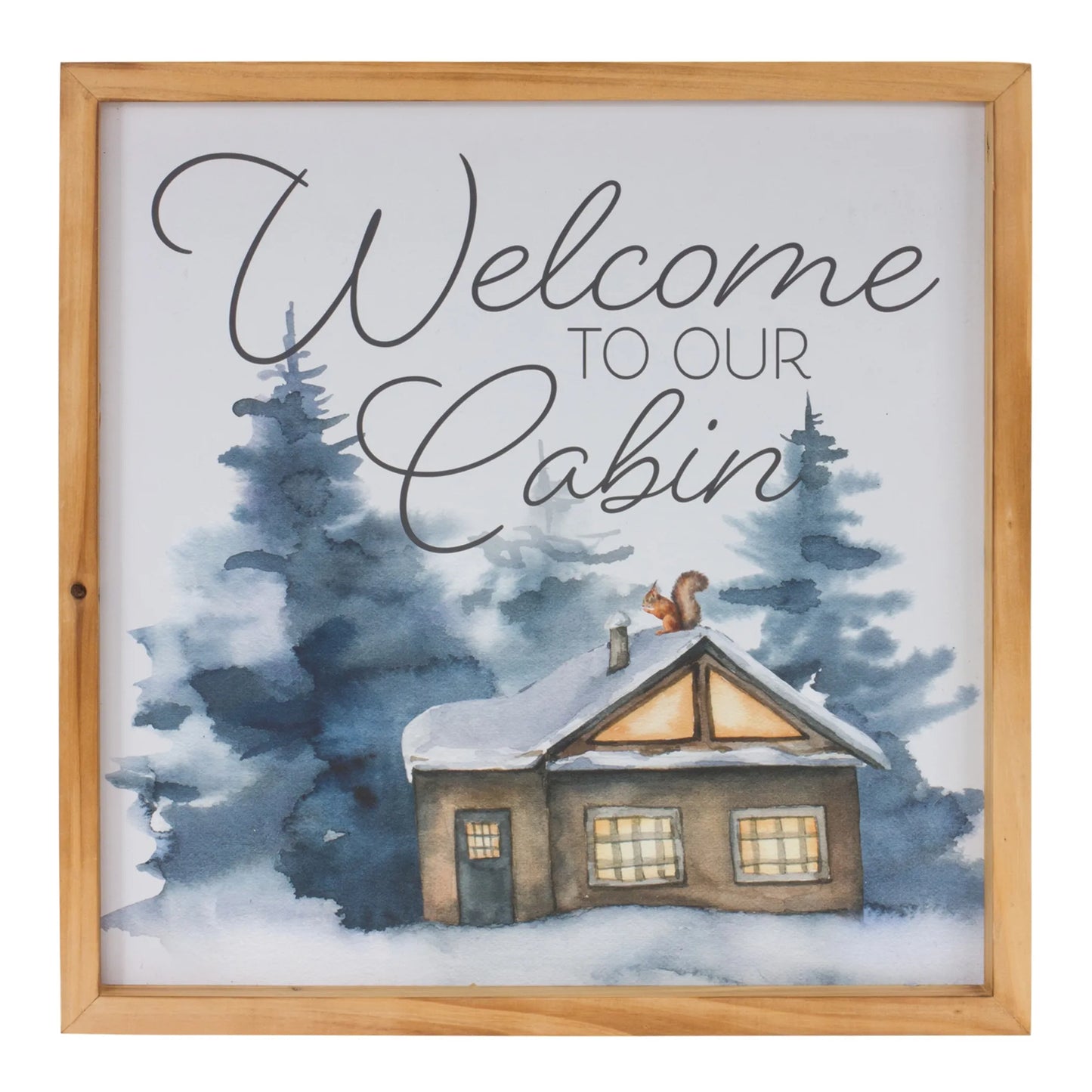 Welcome Home Holiday Wall Art