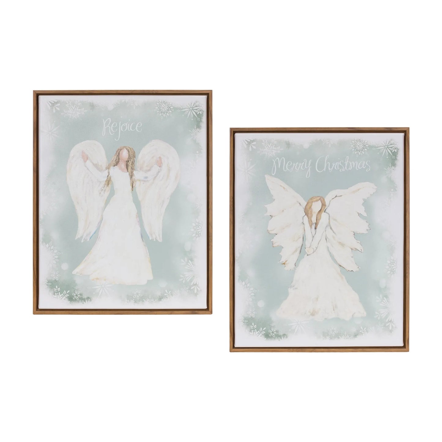 Winter Angel Canvas Wall Art