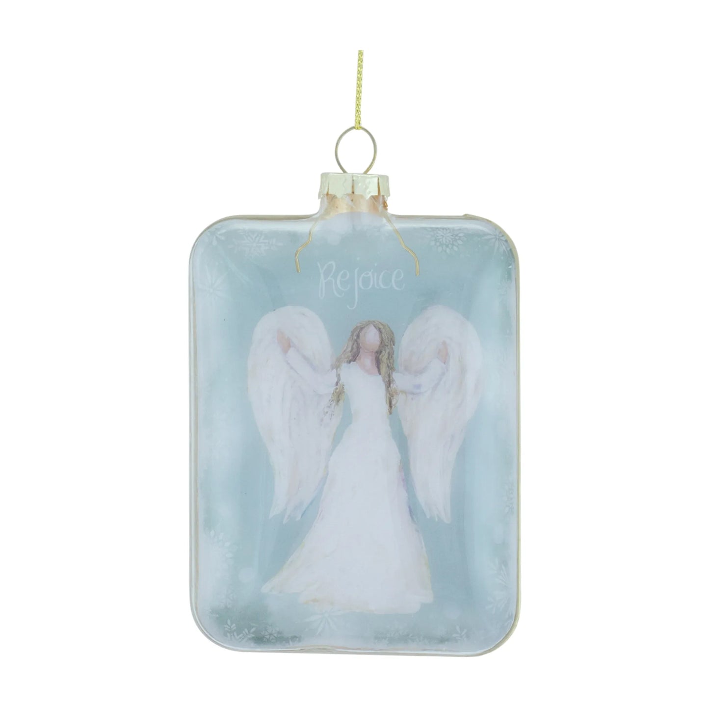 Glass Angel Ornament