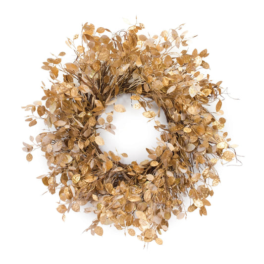 Silver Dollar Foliage Wreath
