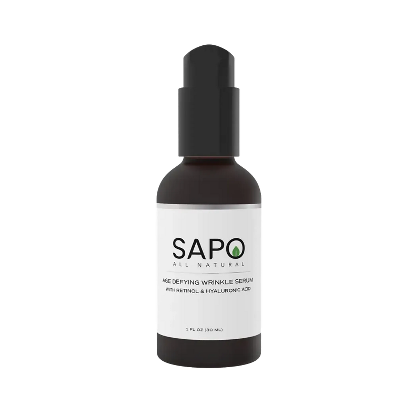 Wrinkle Serum with Hyaluronic Acid, Squalane, Vitamin C & Retinol