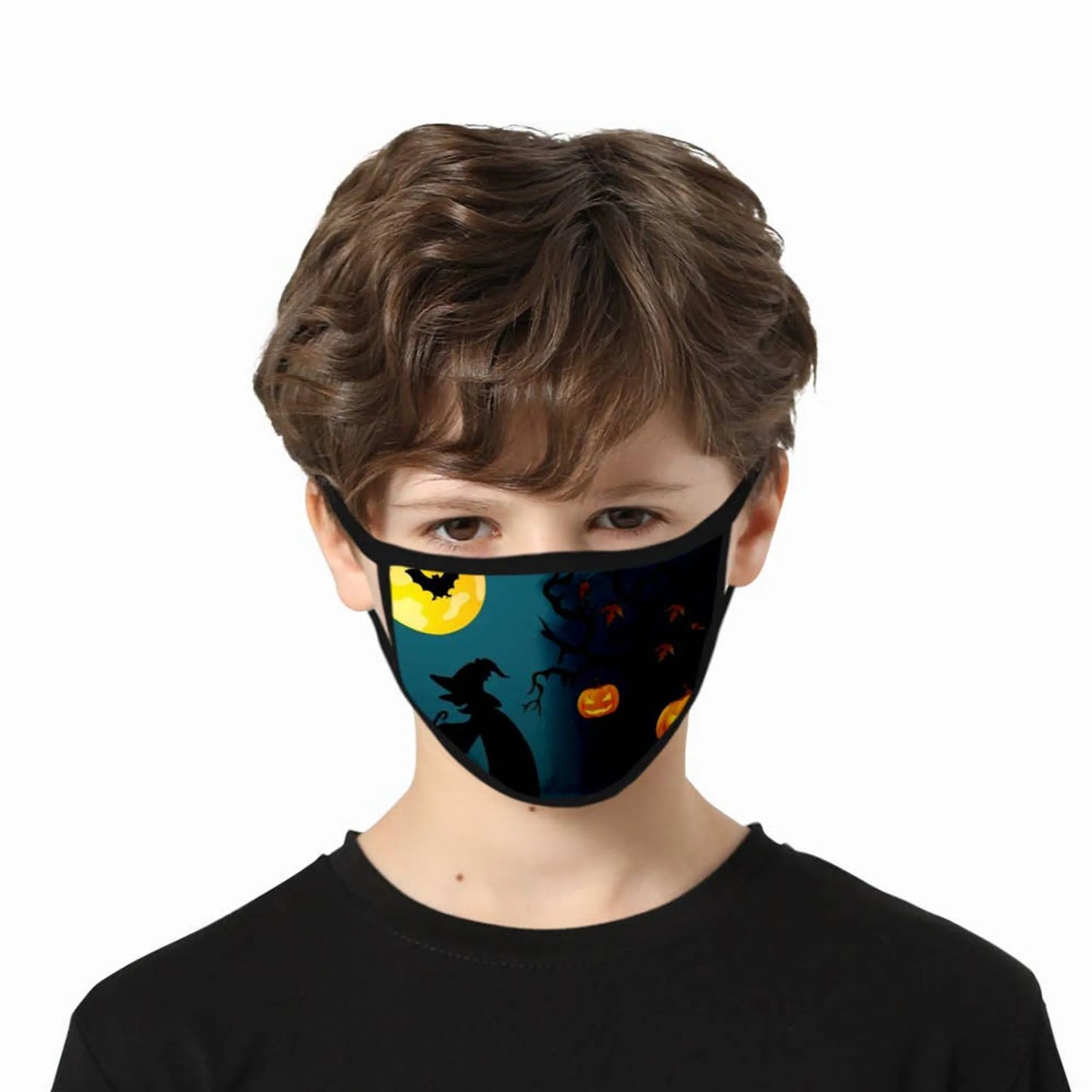6-Pack Kids Halloween Face Masks