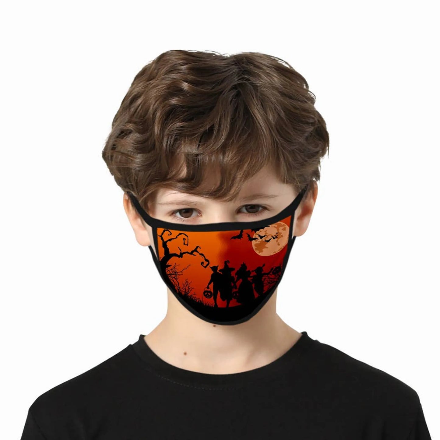 6-Pack Kids Halloween Face Masks