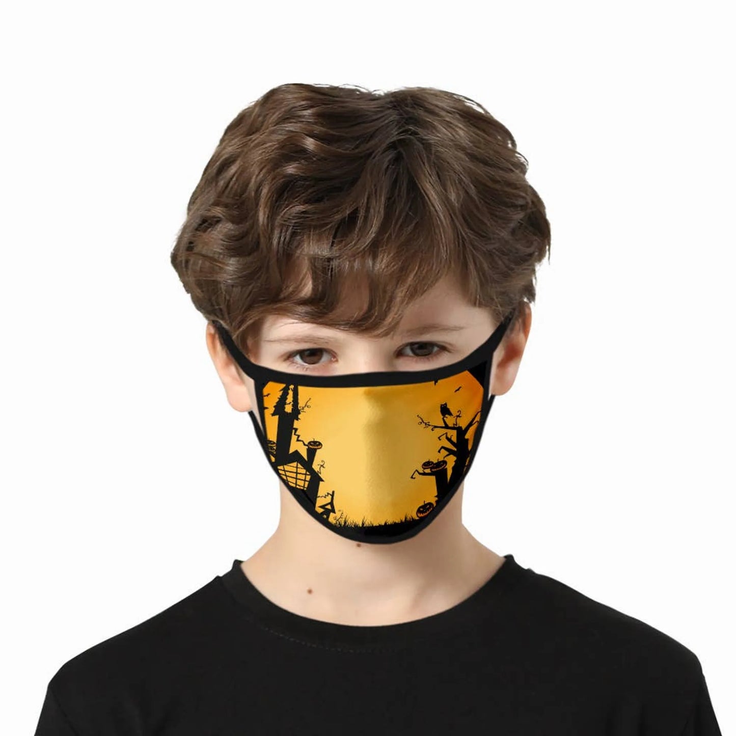 6-Pack Kids Halloween Face Masks
