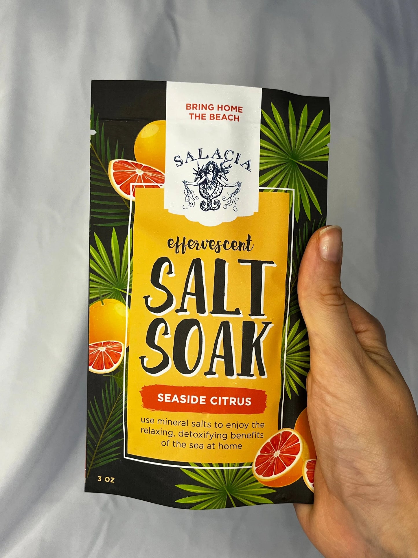 Seaside Citrus Effervescent Salt Soak