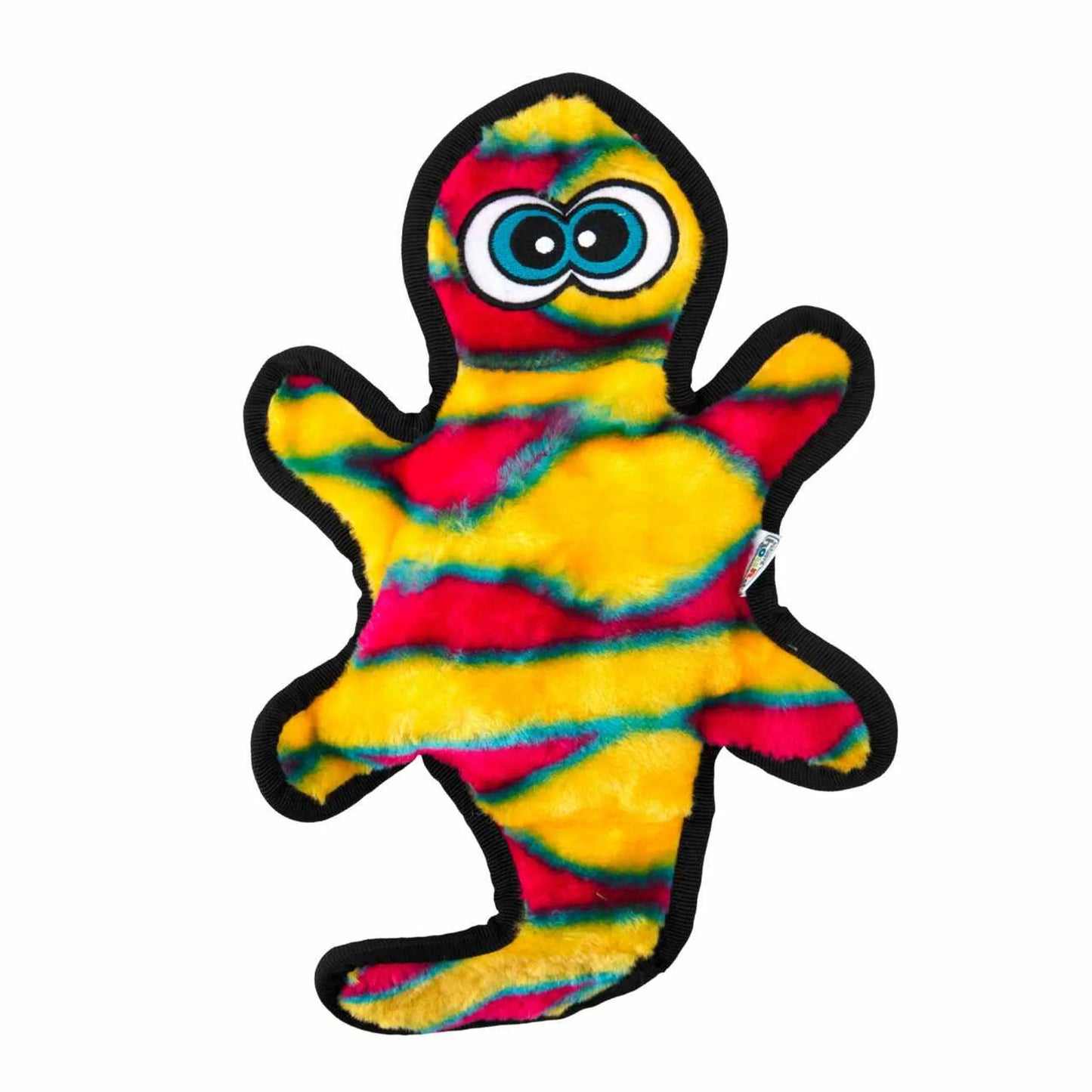 Outward Hound Invincibles Gecko Durable Plush Dog Toy