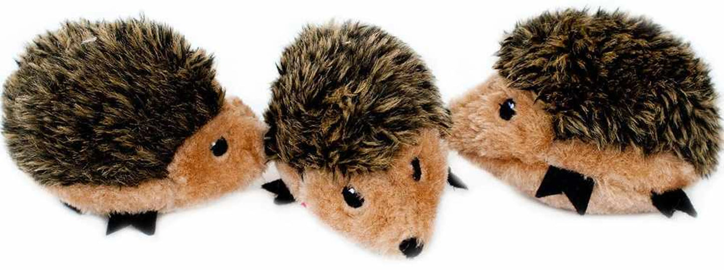 ZippyPaws Miniz 3 Pack Hedgehogs