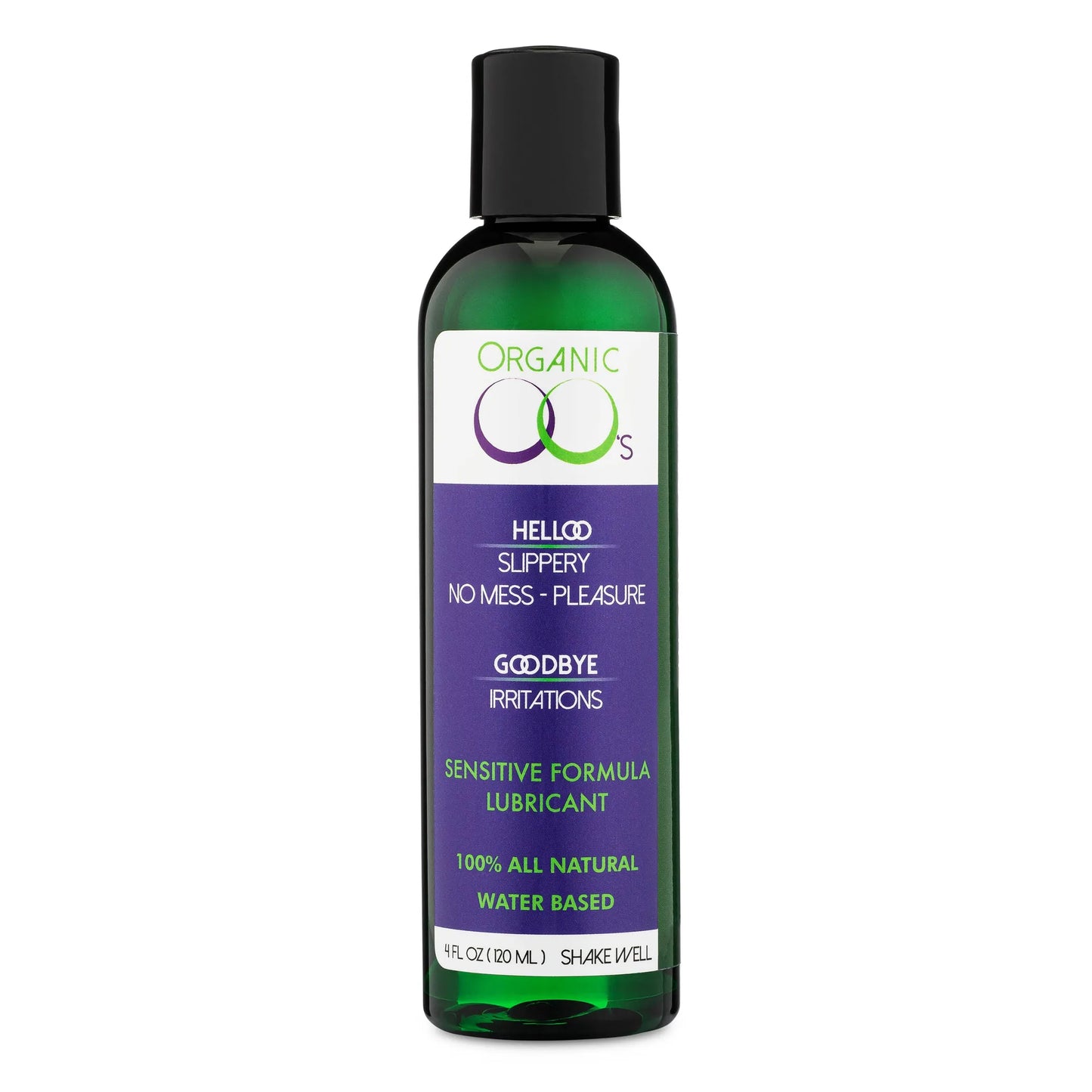 Organic OO's Water Based 100% All Natural Personal Lubricant