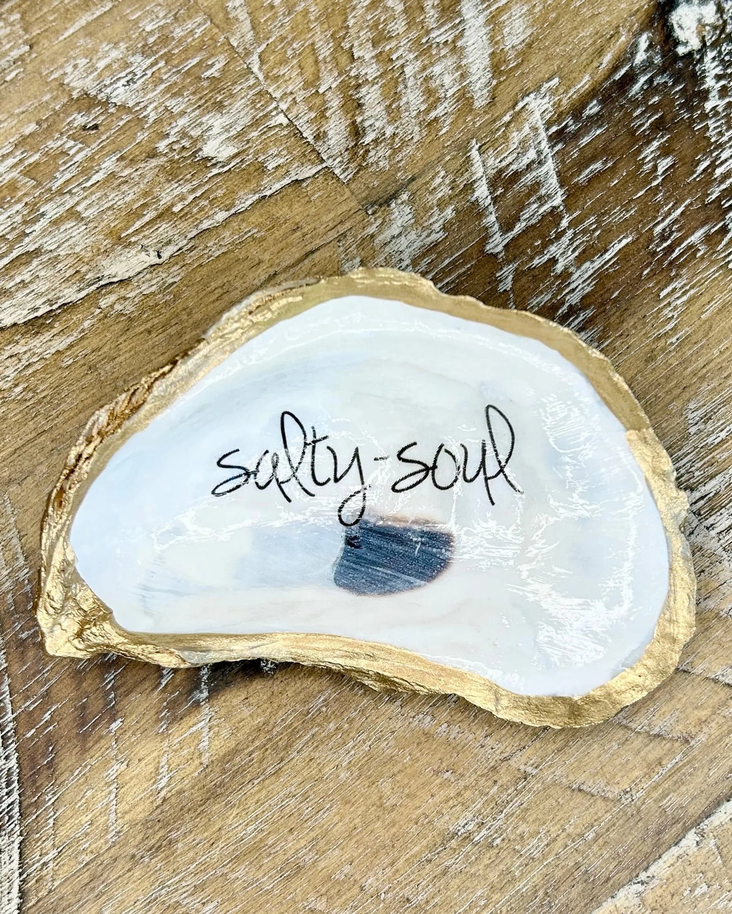 Salty Soul - Oyster Jewelry and Trinket Dish