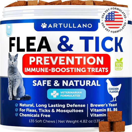 Flea Treatment for Cats Natural Flea and Tick