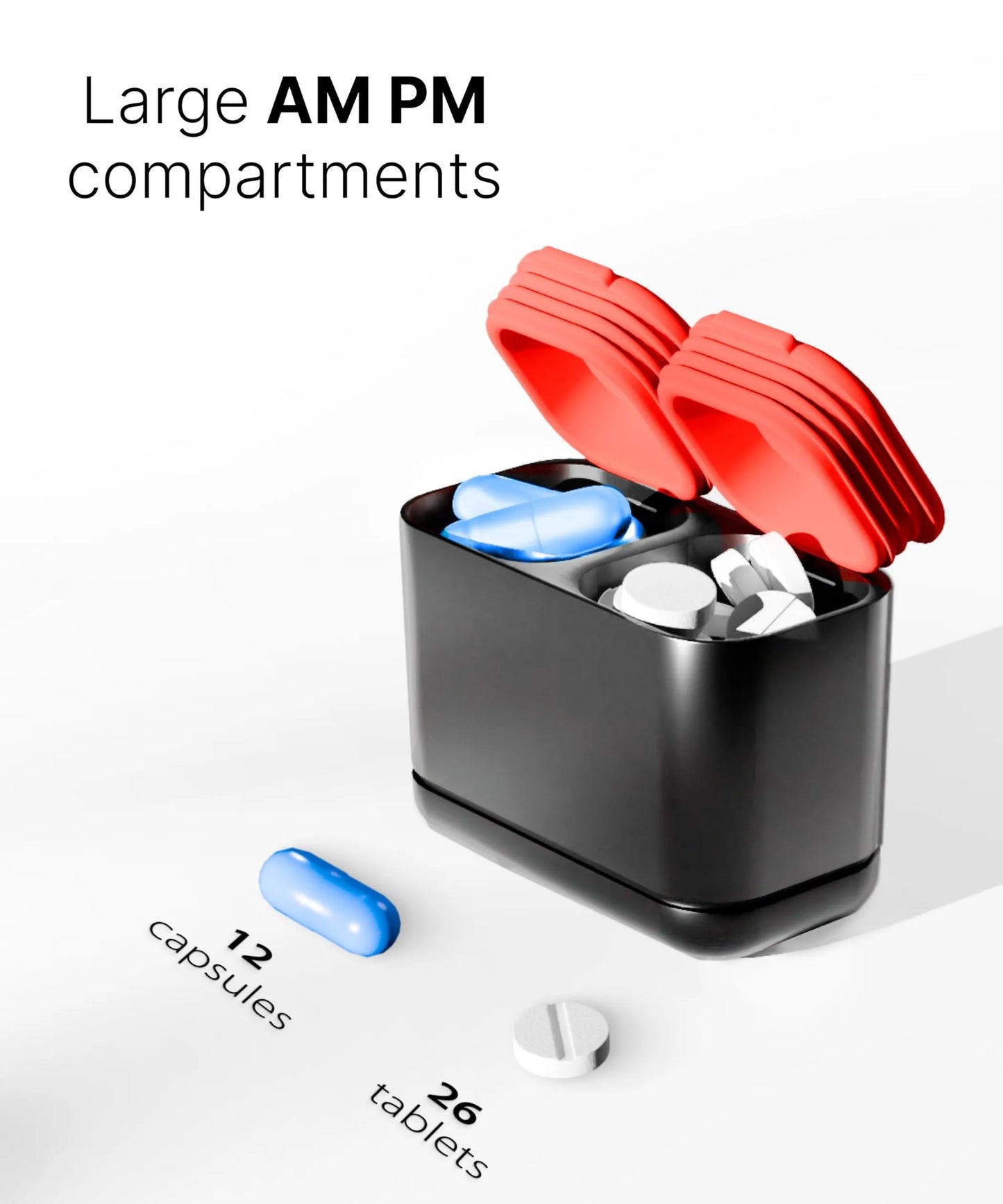 Weekly Pill Organizer 7 detachable containers