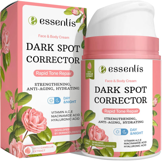 Dark Spot Remover for Face Body Underarms Armpit Knees Elbows Sensitive Area Promotes Anti Aging Effect Dark Spot Corrector for Women and Men