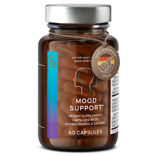 Mood Support Supplement with Ashwagandha Saffron Extract