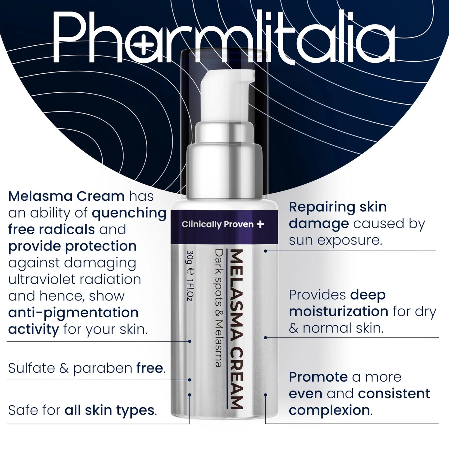 Dark Spot Remover for Face & Body Melasma Cream