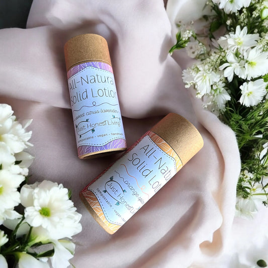 Plastic-Free Vegan Lotions