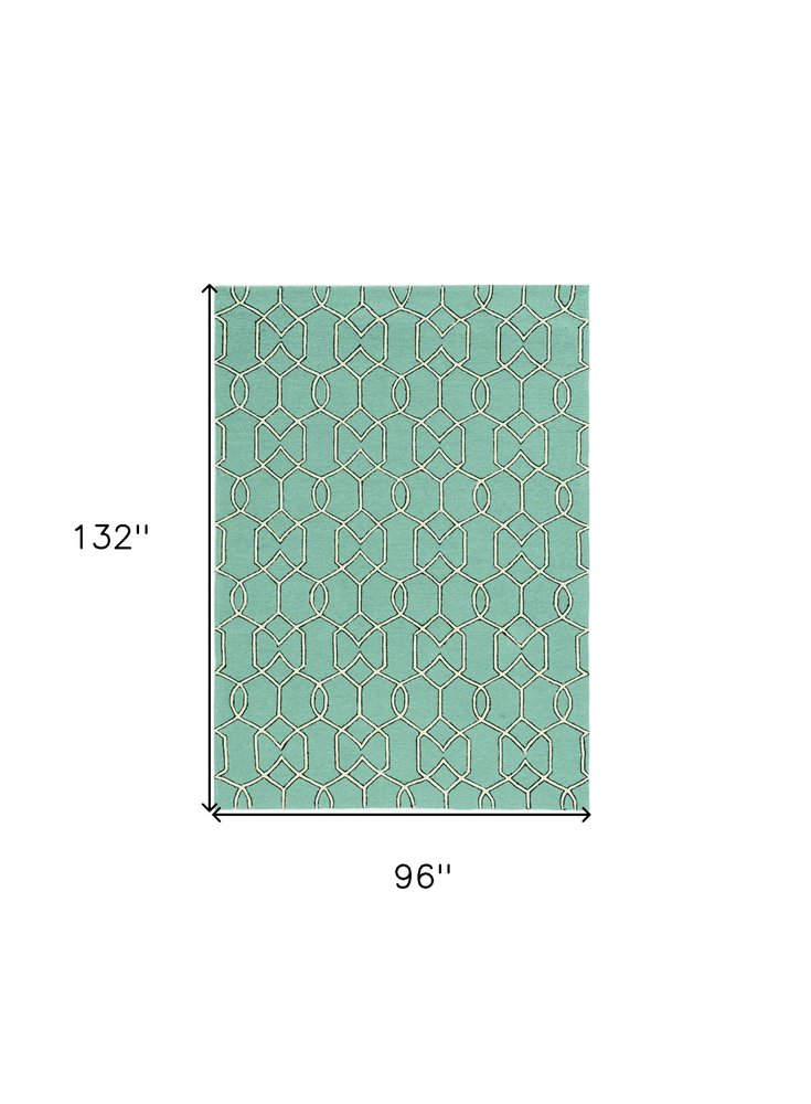 8' X 11' Uv Treated Polypropylene Spa Area Rug